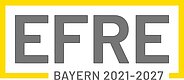 Logo, Europäischer Fonds für regionale Entwicklung, Bayern 2021-2027