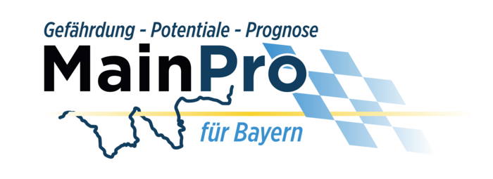 Logo MainPro: Gefährdung - Potentiale - Prognose, für Bayern